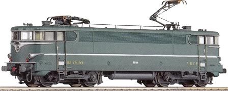 [43566] ELok BB 25155 in der Ursprungsausfhrung der SNCF